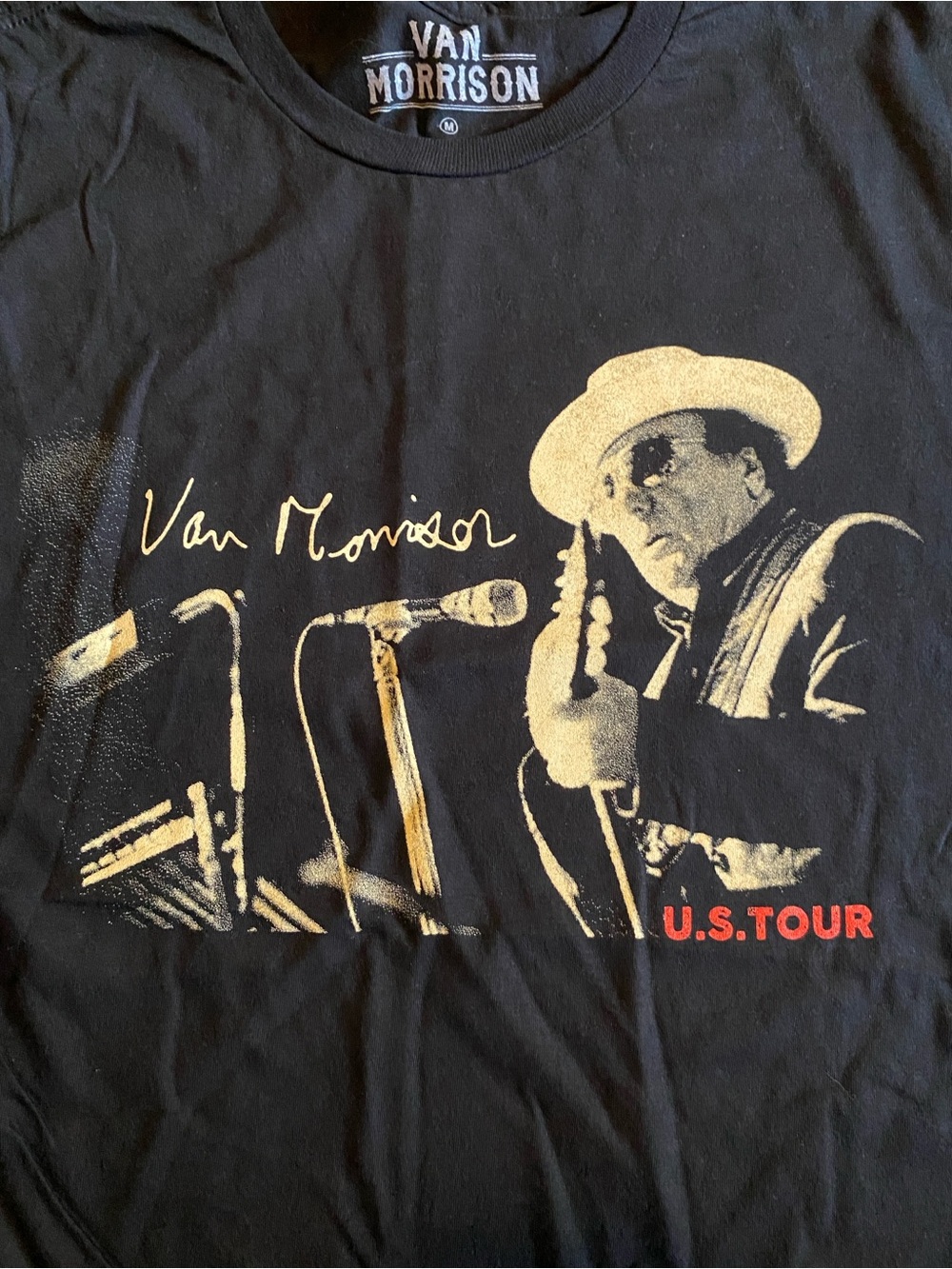 ๐ Van Morrison Unisex Band T Shirt 2024 Tour - Picture 2 of 3